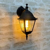 Aplique de exterior descendente bellerive E27 IP44