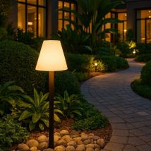 Arum Lighting - Gartenpoller für den Außenbereich E27 IP44 aura 80 cm