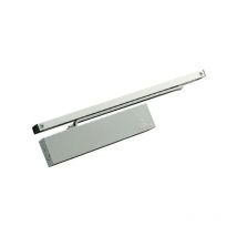 Groom - 250511EN Door closer with sliding arm Silver color