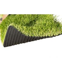 Gazon artificiel 30 mm Córdoba Rouleau 2x5m Tapis de gazon synthétique réaliste Idéal pour les jardins et les terrasses