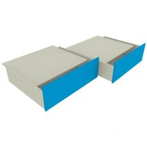 Mobilfino Camerette - copy of FR619R3RT. Lit gigogne et relevable - Turquoise