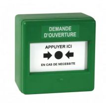 Fireless - Nugelec 30344 Caja de membrana verde solicitud de apertura