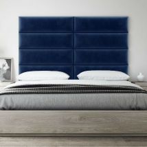 Copy of Panneau Décoratif Tête De Lit Capitonnée 91cm Cuir Gris