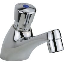 Rubinetterie Mcm - copy of Robinet d'eau simple temporisé 8/12 secondes en laiton chromé mcm 900104 8/12 secondes