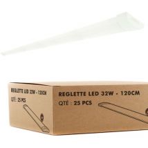 Strisce LED 25 LINE 120cm 32W IP40 3400Lm Température de Couleur: 6000K bianco freddo
