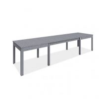 Mesa extensible 160 x 90 cm hormigón - Corniolo