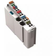 Wago 750-628 Acoplador de extensión de bus - 24VDC - para carril DIN - RJ45 x2 - IP20 - 750/753