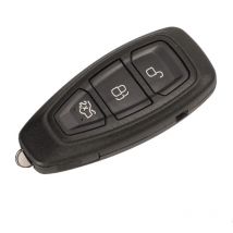 Coque Clé Ford Focus Fiesta C-Max 2 Kuga 2 S-Max 2 Mondeo 4 B-Max Ecosport Galaxy 2- Clé Intelligente Plip télécommande 3 Boutons Phonillico