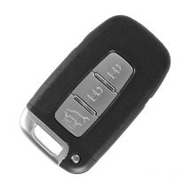 Coque Clé pour Hyundai ix20 ix35 Elantra Veloster Kia Picanto Rio Venga - 3 Boutons - Plip télécommande avec Lame Phonillico