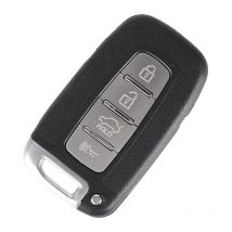 Coque Clé pour Hyundai ix20 ix35 Elantra Veloster Kia Picanto Rio Venga - Plip clé télécommande 4 Boutons Lame Phonillico