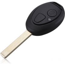 Coque Clé pour Mini Cooper R50 R52 R53 Cooper s Cabriolet - Plip clé télécommande 2 Boutons avec Lame Phonillico