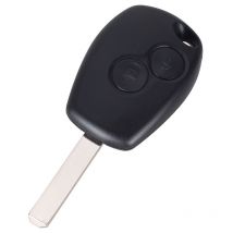 Coque Clé pour Renault Clio 3 Kangoo Master Modus Trafic Twingo Wind - Plip clé télécommande 2 Boutons Lame Plate Phonillico
