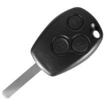 Coque Clé pour Renault Clio Kangoo Modus Twingo Trafic Master - 3 Boutons - Plip télécommande Phonillico