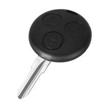 Coque Clé pour Smart Fortwo 450 City Coupé Cabriolet Roadster Forfour - Plip clé télécommande 3 Boutons Lame Phonillico