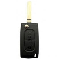 PSA208C - Coque + lame psa 2 boutons - pile sur circuit imprime