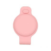 Coque de protection en silicone Apple Airtag gps Collier pour chien et chat Anneau