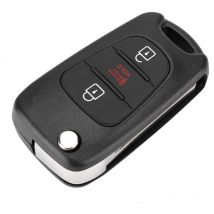 Coque de protection pour clé télécommande de voiture à 3 boutons pour KIA Soul 2012 2013