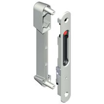 Coquille double à cylindre finition noir type 6796 pour fermetures encastrées série 6790 coulissant menuiserie aluminium - la croisée ds