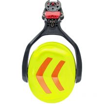 Coquilles antibruit Protos Integral, jaune/orange