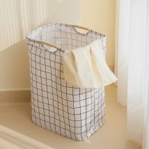 Csparkv - Corbeille a linge, sale boîte à vêtements panier à vêtements panier de rangement pour vêtements portable grand