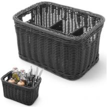 Panier distributeur d'épices à 4 compartiments, gris mélangé Hendi 426074