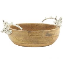 Corbeille en manguier Cerfs