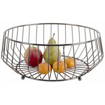 Corbeille à fruits design métal large Kink