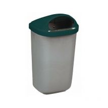 Corbeille murale xerios- 50 lgris vert