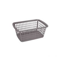 Aluminium Et Plastique - corbeille rangement 36X25X15 silver 1035670