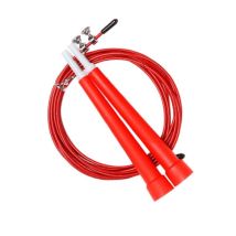 Corda per saltare regolabile Ffitness – 3 m – PVC e cavi in acciaio – Allenamento completo muscolare