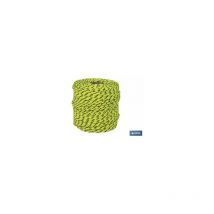 Cordon Tressé Hippie Jaune/Noir 3 mm x 100 m