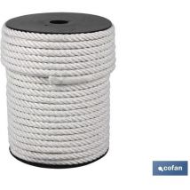 Bobine de corde en nylon mat (4/brins) 8mm 50 m