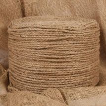 Corde de jute 250 m de long 6 mm d'épaisseur 276436 Maison Chic