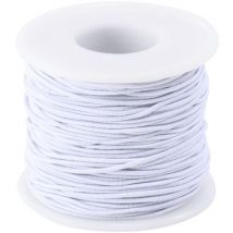 Feiyue - Corde élastique 1 rouleau de 50 m de ligne élastique pour porter des perles faites à la main, ligne de câblage manuelle, cordon de perles,