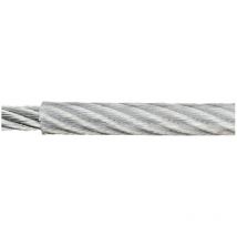 Dörner+helmer - Corde en acier galvanisé 190045 (ø x l) 4 mm x 100 m gris