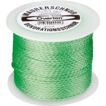 Cordeaux macon pp fluoressant 2,0mm 100m vert Overmann