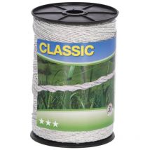 Neutral - Fil de clôture électrique Classic 500 m Blanc