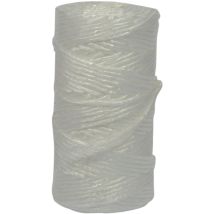 006000983 Spago Rafia titolo 500, 300 gr, 120 mt, Bianco - Corderie Italiane