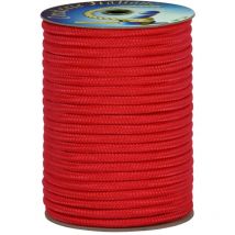 006064411 Treccia polipropilene rossa 8 mm - 100 mt - Corderie Italiane