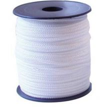 Drisse polypropylène fluo anti-UV - 2.5 mm - blanc - bobine de 100 m Corderies Tournonaises
