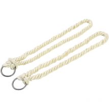 Cordes de vêlage en coton avec anneau