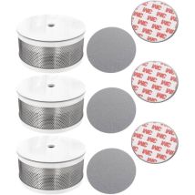 Cordes Haussicherheit - Rilevatore Di Fumo Kit Da 3 Inclusa Batteria Con 10 Anni Di Vita A Batteria (ø X A) 70 Mm X 35 Mm