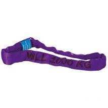 Fervi - Cordes rondes en polyester pour levage 1 tonne 2 m