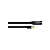 15549 RJ45 Câble réseau, câble patch cat 5e s/utp 3.00 m noir gaine pur 1 pc(s) Y119743 - Cordial