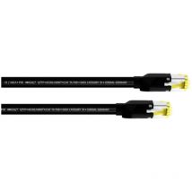 Cordial 15578 Rj45 Netzwerkkabel, Patchkabel Cat 7a S/ftp 2.00 M Schwarz Pur-mantel 1 St.