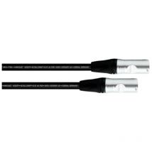 Cordial - 15618 RJ45 Câble réseau, câble patch cat 6a sf/utp 1.00 m noir gaine pur 1 pc(s)
