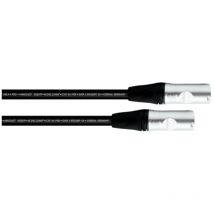 Cordial - 15621 RJ45 Netzwerkkabel, Patchkabel cat 6a sf/utp 3.00 m Schwarz PUR-Mantel 1 St.