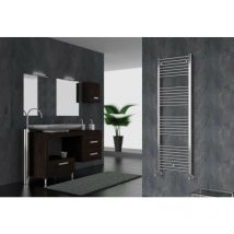 Cordivari - Lisa 25 Radiatore Scaldasalviette 116X60 Interasse 55 Cm - Colore: Cromo