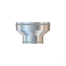 Riduzione Inox Ø100 Femmina / Ø200 Femmina - Monoparete - Cordivari