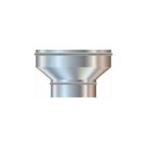 Riduzione Inox Ø150 Maschio / Ø200 Femmina - Monoparete - Cordivari